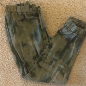 Camo tye dye  joggers